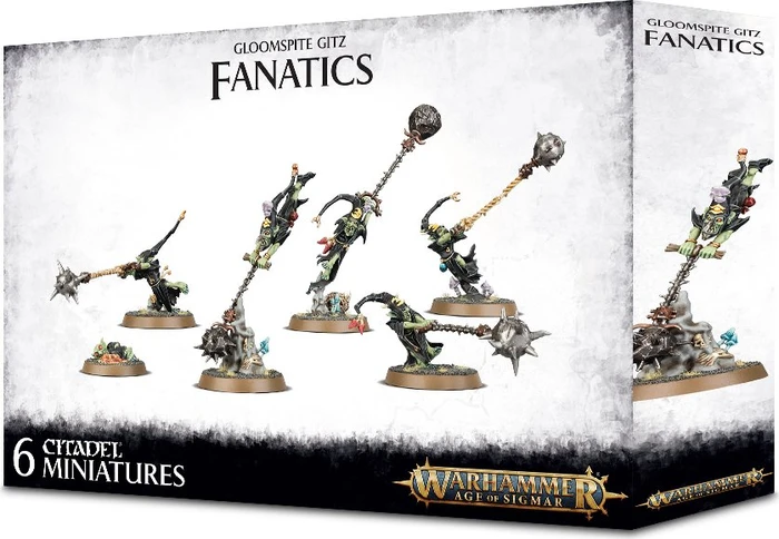 Games Workshop Warhammer Age of Sigmar - Gloomspite Gitz - Fanatics