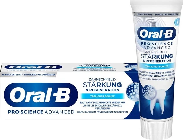 Oral-B Pro-Science Advanced Zahnschmelzstärkung & Regeneration Zahncreme