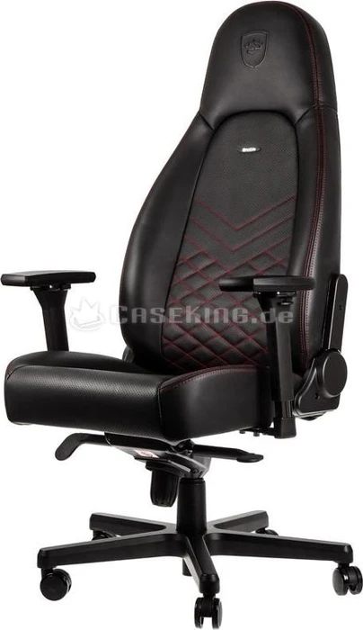 noblechairs Icon Gamingstuhl, schwarz/rot