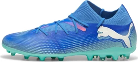 Puma Future 7 Match MG bluemazing/puma white/electric peppermint (Herren)