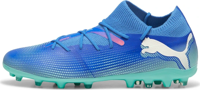Puma Future 7 Match MG bluemazing/puma white/electric peppermint (Herren)