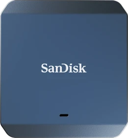 SanDisk PRO-CINEMA CFexpress Type B Card Recorder Compatible With MagSafe, blau, USB-C 3.2 Gen 2×2 [Buchse] (SDDR-F941-GNKNN)