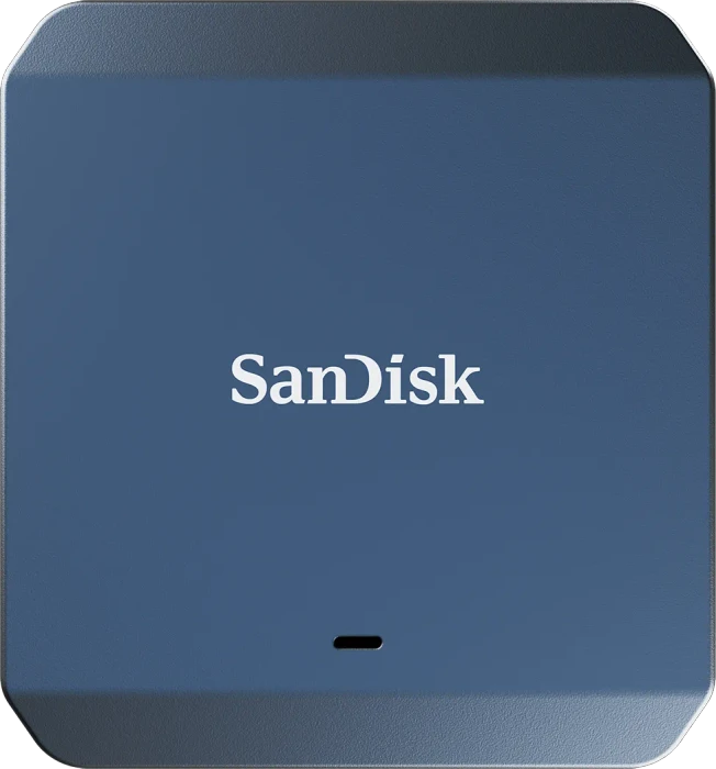 SanDisk PRO-CINEMA CFexpress Type B Card Recorder Compatible With MagSafe, blau, USB-C 3.2 Gen 2×2 [Buchse]