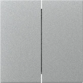 Gira System 55 Wippe 2fach gerade stehend, Alu