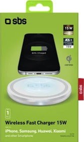 SBS Mobile 15W Wireless Base weiß
