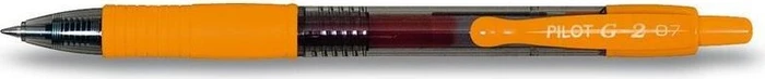 Pilot G2-7 Medium Tintenroller (Mine) orange/transparent