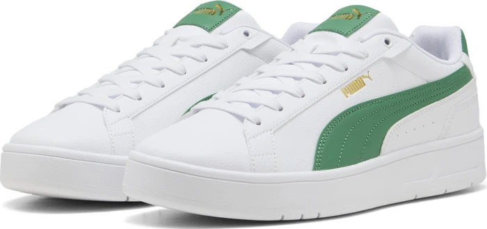 Puma Court Classico puma white/archive green/puma gold