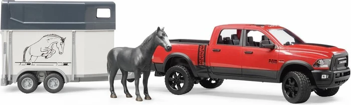 Bruder Profi-Serie RAM 2500 Power Wagon mit Pferdeanhänger
