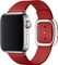 Apple modernes Lederarmband Large für Apple Watch 40mm rot Vorschaubild