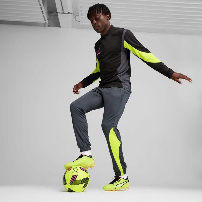 Puma King Ultimate FG/AG electric lime/puma black/poison pink