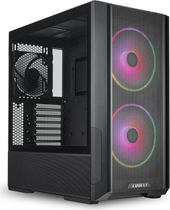 Lian Li LANCOOL 216 RGB, schwarz, Glasfenster