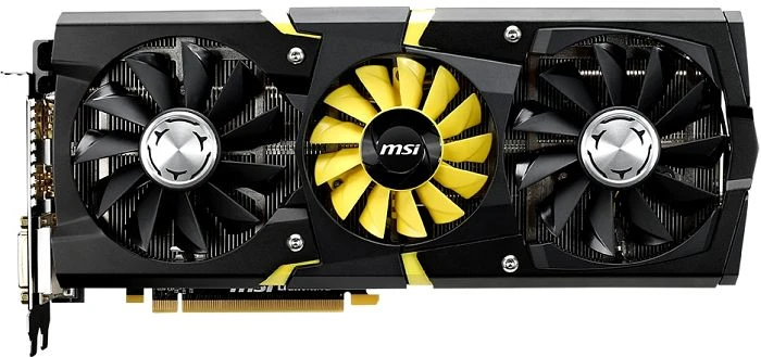 MSI Radeon R9 290X, R9 290X Lightning, 4GB GDDR5, 2x DVI, HDMI, DP