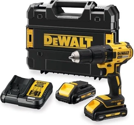 DeWalt DCD777L2T Akku-Bohrschrauber inkl. Koffer + 2 Akkus 3.0Ah