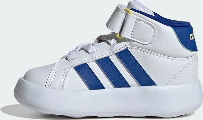 adidas Grand Court Mid cloud white/royal blue/ice yellow (Junior)