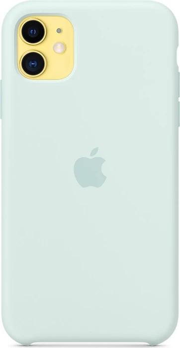 Apple Silikon Case für iPhone 11 Meerschaum