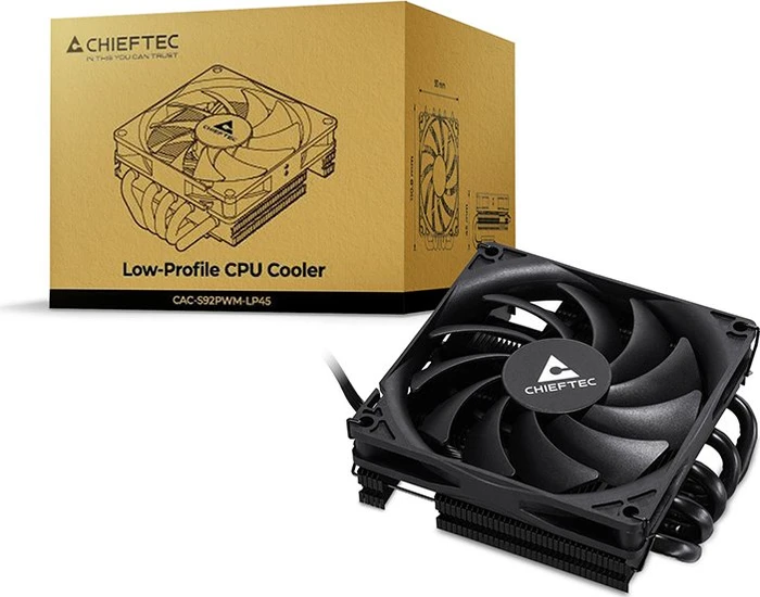 Chieftec CAC-S92PWM-LP45, schwarz