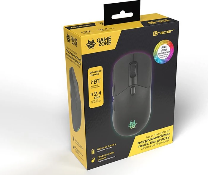 Tracer Gamezone Thor RGB Wireless schwarz, USB/Bluetooth