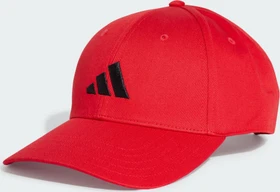 adidas New Logo Baseball Kappe pure ruby/black