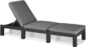 Keter Daytona Deluxe Sonnenliege anthrazit