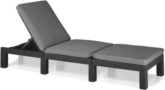 Keter Daytona Deluxe Sonnenliege anthrazit