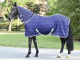 Busse Transport-Fliegendecke Stripe Plus, 1.15m, silber