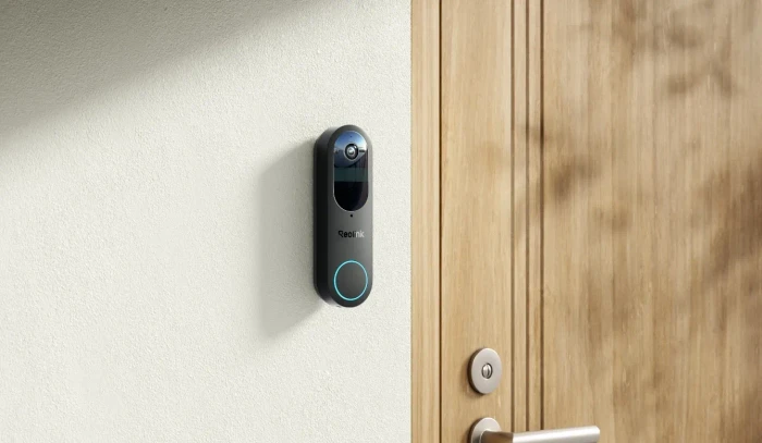 Reolink Video Doorbell Battery schwarz, inkl. Türgong, Video-Türklingel