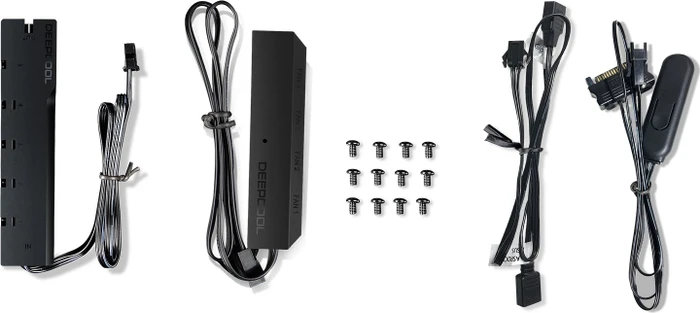 DeepCool CF120 Plus, LED-Steuerung, Lüftersteuerung, 120mm, 3er-Pack