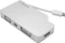 StarTech USB-C auf VGA/DVI/HDMI/Mini DisplayPort, 4-in-1 Adapter weiß Vorschaubild