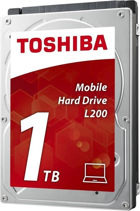 Toshiba L200 Laptop PC 1TB, 512e / 2.5" / SATA 3Gb/s, retail