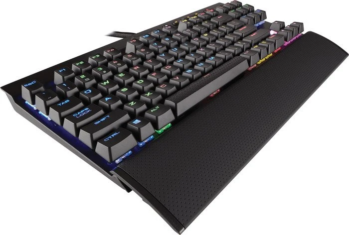 Corsair Gaming K65 RGB Rapidfire Compact, MX SPEED RGB Silver, USB, UK