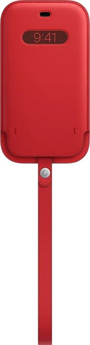 Apple Lederhülle mit MagSafe für iPhone 12/12 Pro (PRODUCT)RED