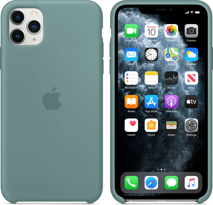Apple Silikon Case für iPhone 11 Pro Max Kaktus