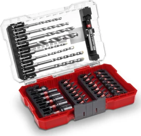 Einhell M-Case Bohrer-/Bits-/Steckschlüssel-Zubehörset inkl. Werkzeugbox,  39-tlg.