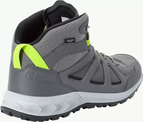 Jack Wolfskin Woodland 2 Texapore Mid pebble grey (Herren)
