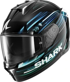 Shark Skwal i3 Light-Blur schwarz/blau/grün