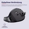 Trust Yuno Ergonomic Wireless Mouse schwarz, USB Vorschaubild