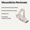 AmazonBasics Dual Thumb Drive Memory Stick 256GB Champagner-Silber, USB-A + USB-C, USB 3.2 Gen 1×1 Vorschaubild