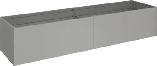 Biohort Hochbeet 4x1 quarzgrau-metallic (68085)