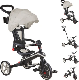 Globber Explorer Trike Foldable 4in1 taupe