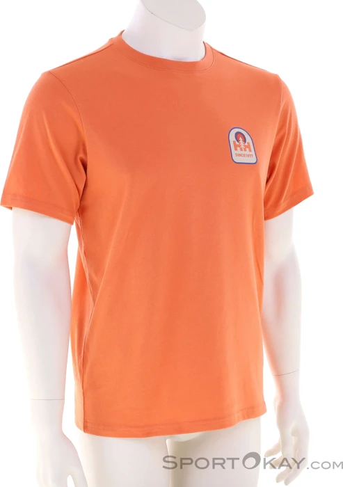 Helly Hansen Massif Graphic T-Shirt kurzarm bonfire (Herren)