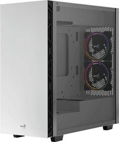 AeroCool Flo Saturn FRGB, weiß, Glasfenster