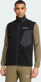 adidas Terrex Xploric High Pile Fleece Weste schwarz (Herren)