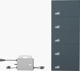 TSUN SolarCan DCU2000Lite mit 4x DB2000Lite, 10.05kWh