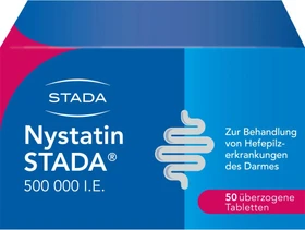 Stada Nystatin Stada 500.000 I.E. überzogene Tabletten, 50 Stück