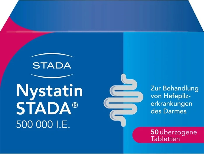 Stada Nystatin Stada 500.000 I.E. überzogene Tabletten, 50 Stück