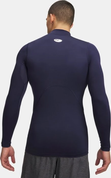 Under Armour ColdGear Kompressionsshirt langarm midnight navy/white (Herren)