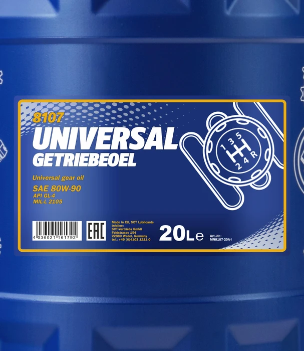 Mannol Universal Getriebeöl 80W-90 20l