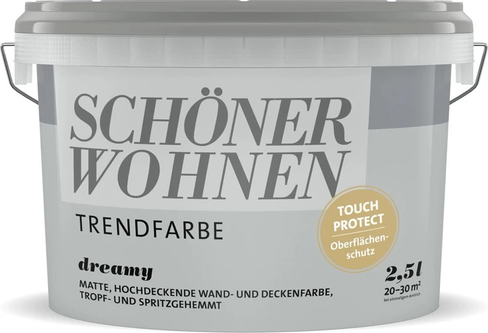Schöner Wohnen Trendfarben innen dreamymatt hochdeckend, 2.5l