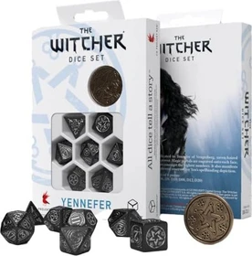Q-Workshop Würfelset The Witcher - Yennefer - The Obsidian Star