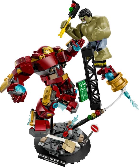 LEGO Marvel Super Heroes Spielset - Duell der Giganten: Hulkbuster vs. Hulk